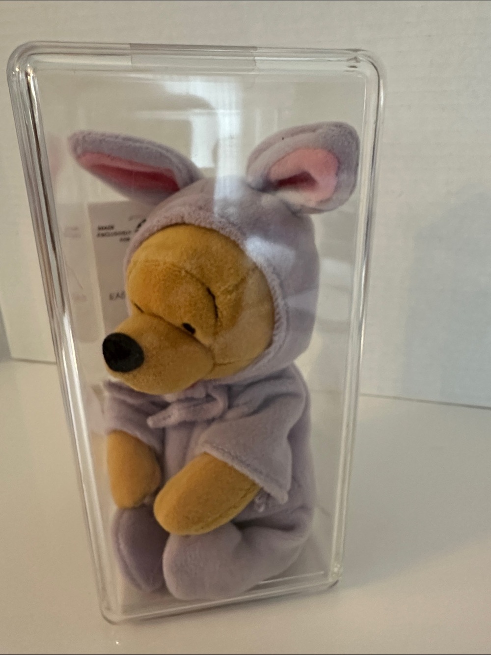 Disney Easter Winnie Pooh in Lavender Bunny Costume